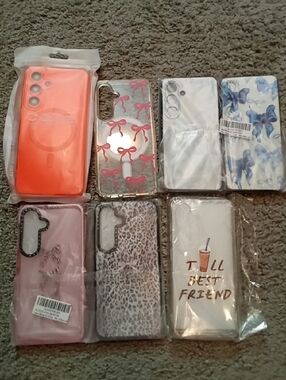 Bundle Of 8 Phone Cases Brand New